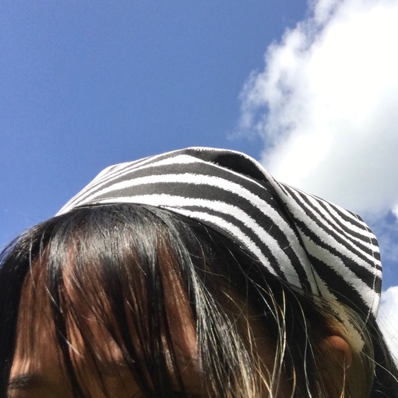 Y2K zebra print bandana - Picture 1 of 2